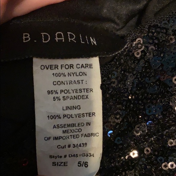 Black Sequin Dress - Picture 5 of 5